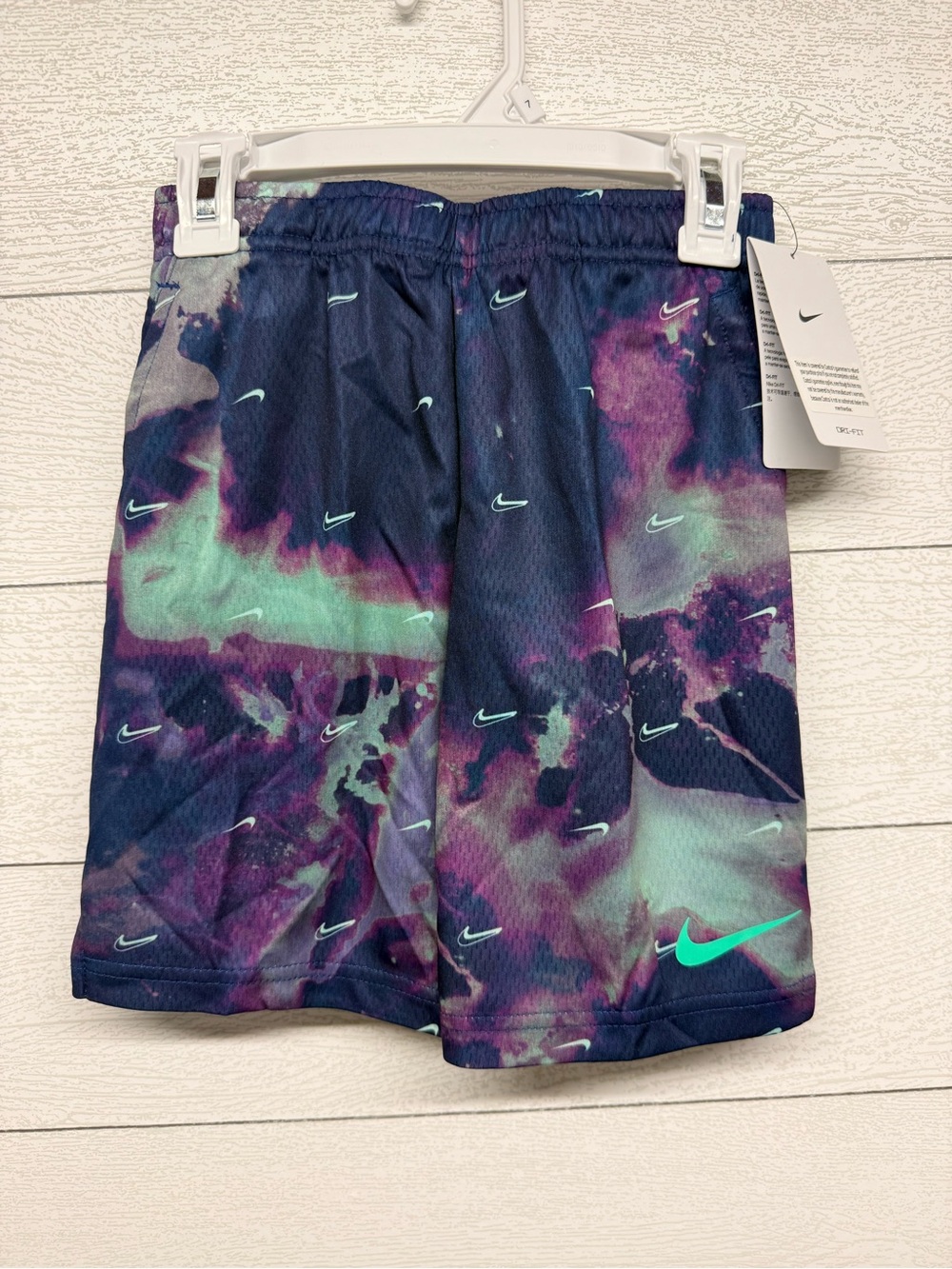 Nike Dri-Fit Kids Athletic Shorts Canyon Purple Size 7 NWT